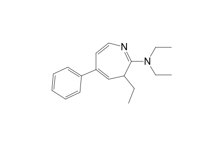 2-(DIETHYLAMINO)-3-ETHYL-5-PHENYL-3H-AZEPINE