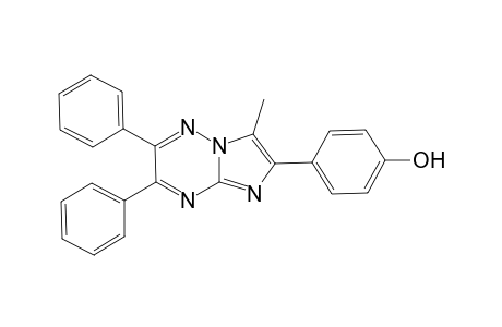 4-(7-Methyl-2,3-diphenyl-imidazo[1,2-b][1,2,4]triazin-6-yl)-phenol