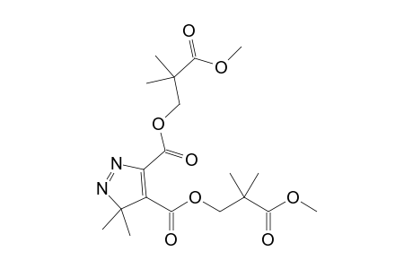 5,5-Dimethylpyrazole-3,4-dicarboxylic acid bis(3-keto-3-methoxy-2,2-dimethyl-propyl) ester