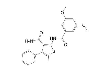 2-[(3,5-dimethoxybenzoyl)amino]-5-methyl-4-phenyl-3-thiophenecarboxamide