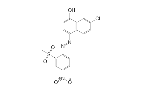 1-Naphthalenol, 7-chloro-4-[2-[2-(methylsulfonyl)-4-nitrophenyl]diazenyl]-