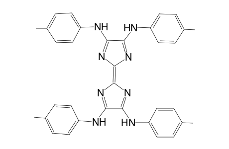 2-[4,5-bis(4-methylanilino)-2-imidazolylidene]-N4,N5-bis(4-methylphenyl)imidazole-4,5-diamine