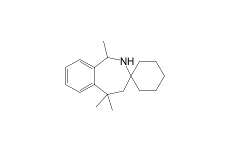 1,5,5-trimethyl-1,2,4,5-tetrahydrospiro[2-benzazepine-3,1'-cyclohexane]