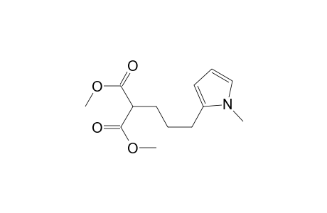 Propanedioic acid, [3-(1-methyl-1H-pyrrol-2-yl)propyl]-, dimethyl ester