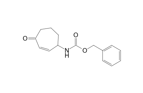 (phenylmethyl) N-(4-oxidanylidenecyclohept-2-en-1-yl)carbamate