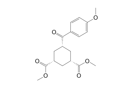 (1S,3R,5R)-5-(4-Methoxybenzoyl)-1,3-bis(methoxycarbonyl)cyclohexane