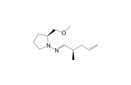 (2S,2'R)-[2-(Methoxymethyl)pyrrolidin-1'-yl]-(2'-methylpent-4'-enylidene)amine