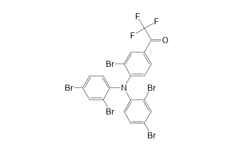 [2-bromo-4-(trifluoroacetyl)phenyl]bis(2,4-dibromophenyl)amine