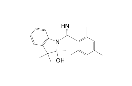 1H-Indol-2-ol, 2,3-dihydro-1-[imino(2,4,6-trimethylphenyl)methyl]-2,3,3-trimethyl-