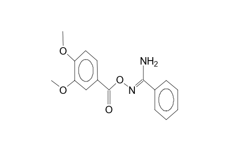 N-(3,4-dimethoxybenzoyloxy)benzoic acid imidoamide