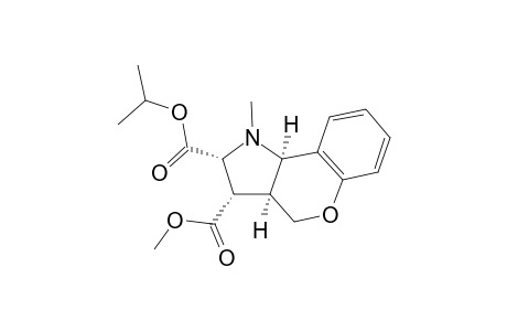 Isopropyl (2R(*),3S(*),3aS(*),9bR(*))-3-Methoxycarbonyl-1-methyl-1,2,3,3a,4,9b-hexahydro[1]benzopyrano[4,3-b]pyrrole-2-carboxylate
