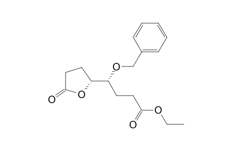 (4R)-4-benzoxy-4-[(2R)-5-ketotetrahydrofuran-2-yl]butyric acid ethyl ester