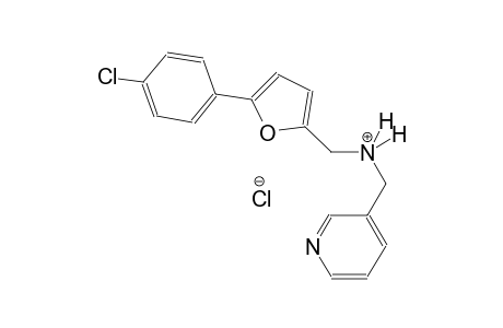 3-pyridinemethanaminium, N-[[5-(4-chlorophenyl)-2-furanyl]methyl]-, chloride