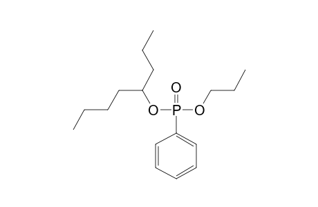 Phenylphosphonic acid, 4-octyl propyl ester