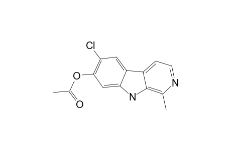 6-CHLORO-7-ACETYL-HARMOL