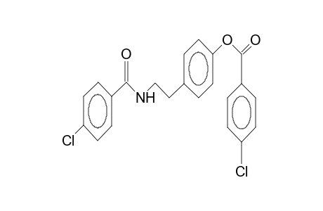 N-[4-(4-chlorobenzoyloxy)phenethyl] 4-chlorobenzamide