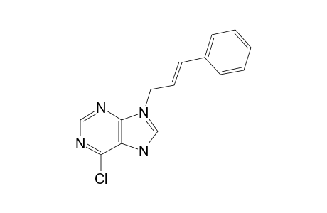 (E)-6-Chloro-9-cinnamyl-9H-purine