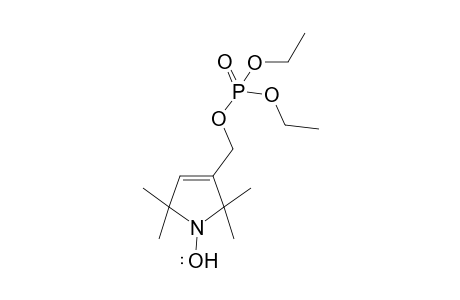 2,5-Dihydro-2,2,5,5-tetramethyl-3-diethylphosphonatomethyl-1H-pyrrol-1-yloxyl redical