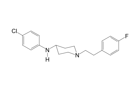 N-(4-Chlorophenyl)-1-[2-(4-fluorophenyl)ethyl]piperidin-4-amine
