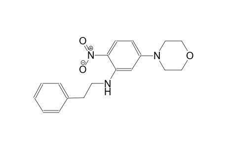 5-(4-morpholinyl)-2-nitro-N-(2-phenylethyl)aniline