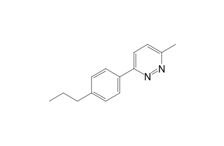 3-methyl-6-(p-propylphenyl)pyridazine