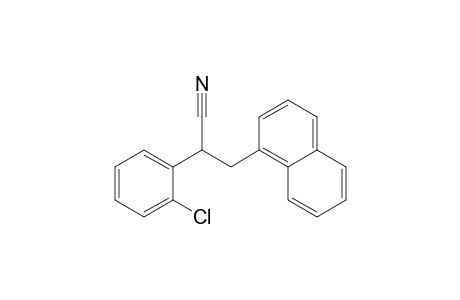 2-(2-Chlorophenyl)-3-(1-naphthyl)propanenitrile