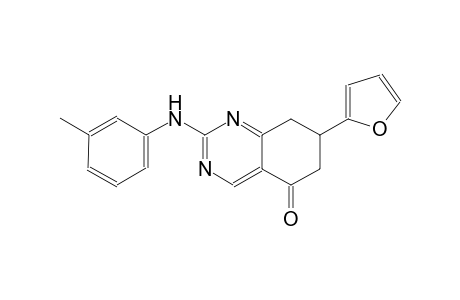 7-(2-furyl)-2-(3-toluidino)-7,8-dihydro-5(6H)-quinazolinone