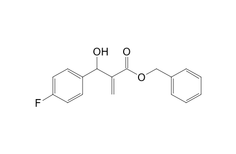 (phenylmethyl) 2-[(4-fluorophenyl)-oxidanyl-methyl]prop-2-enoate