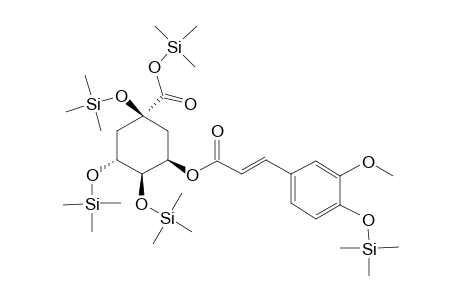 5-o-Feruloylquinic acid, 5tms