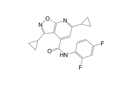 isoxazolo[5,4-b]pyridine-4-carboxamide, 3,6-dicyclopropyl-N-(2,4-difluorophenyl)-