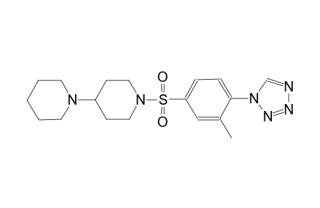 1'-((3-methyl-4-(1H-tetrazol-1-yl)phenyl)sulfonyl)-1,4'-bipiperidine