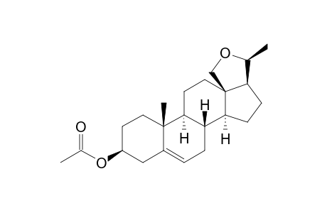 (20S)-18,20-Epoxy-pregn-5-en-3b-yl acetate