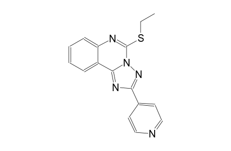[1,2,4]triazolo[1,5-c]quinazoline, 5-(ethylthio)-2-(4-pyridinyl)-