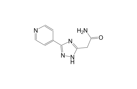 1H-1,2,4-triazole-5-acetamide, 3-(4-pyridinyl)-
