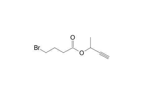 4-Bromobutanoic acid, but-3-yn-2-yl ester