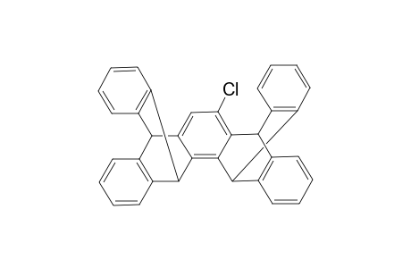 5,14[1',2']:8,13[1'',2'']-Dibenzenopentaphene, 6-chloro-5,8,13,14-tetrahydro-