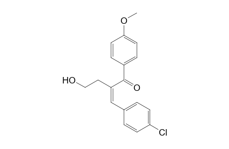 Z-3-(4-Chlorophenyl)-2-(2-hydroxyethyl)-1-(4-methoxyphenyl)propenone