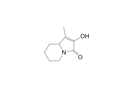 7-Methyl-8-hydroxy-9-oxo-1-azabicylo[4.3.0]non-7-ene