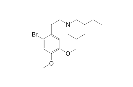 N,N-Butyl-propyl-2-bromo-4,5-dimethoxyphenethylamine