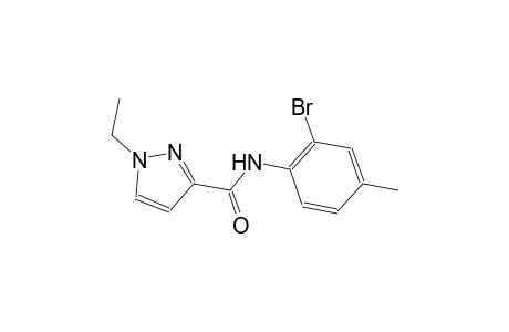N-(2-bromo-4-methylphenyl)-1-ethyl-1H-pyrazole-3-carboxamide