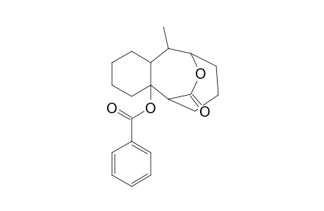 8-(Benzoyloxy)-2-methyl-13-oxatricyclo[7.3.2.0(3,8)]tetradecan-14-one