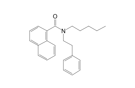 1-Naphthalenecarboxamide, N-(2-phenylethyl)-N-pentyl-