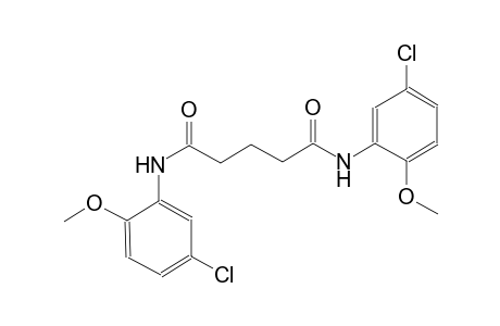 N~1~,N~5~-bis(5-chloro-2-methoxyphenyl)pentanediamide