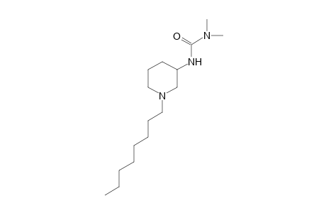 1,1-DIMETHYL-3-(1-OCTYL-3-PIPERIDYL)UREA