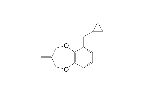 6-(Cyclopropylmethyl)-3-methylidene-3,4-dihydro-2H-1,5-benzodioxepine