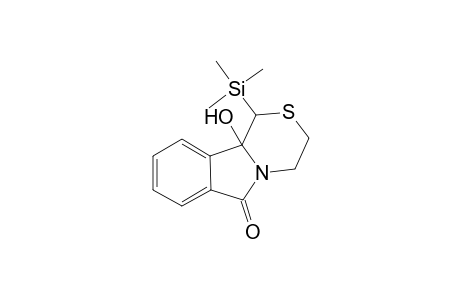 9-Hydroxy10-trimethylsilyl-1-aza-11-thiatricyclo[7.4.0.0(3,8)]trideca-3(8),4,6-trien-2-one