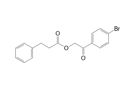 hydrocinnamic acid, p-bromophenacyl ester