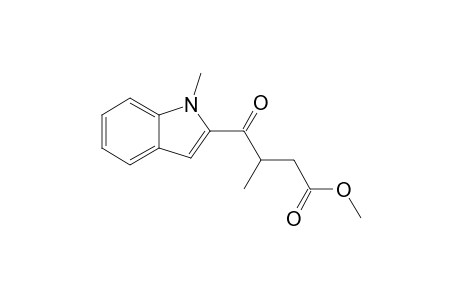 METHYL-3-METHYL-4-(N-METHYL-2-INDOLYL)-4-OXOBUTANOATE