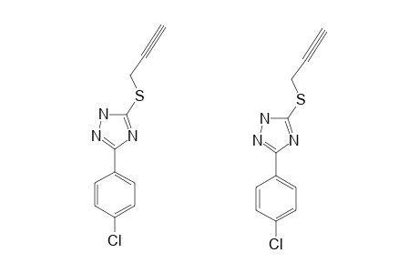 3-(PARA-CHLOROPHENYL)-5-(PROP-2-YNYLTHIO)-1H-1,2,4-TRIAZOLE