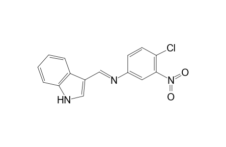 4-Chloro-N-[(E)-1H-indol-3-ylmethylidene]-3-nitroaniline